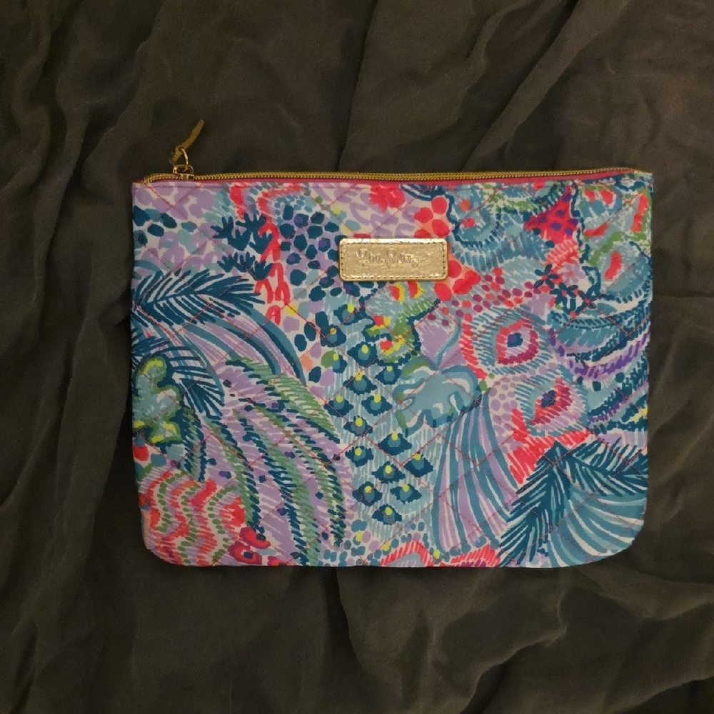 Vibrant Multicolor Zip Pouch